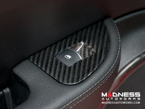 Alfa Romeo Giulia Door Trim - Window Switch Trim Kit - Carbon Fiber - LHD Alfa Romeo Giulia Door Trim - Window Switch Trim Kit - Carbon Fiber - LHD